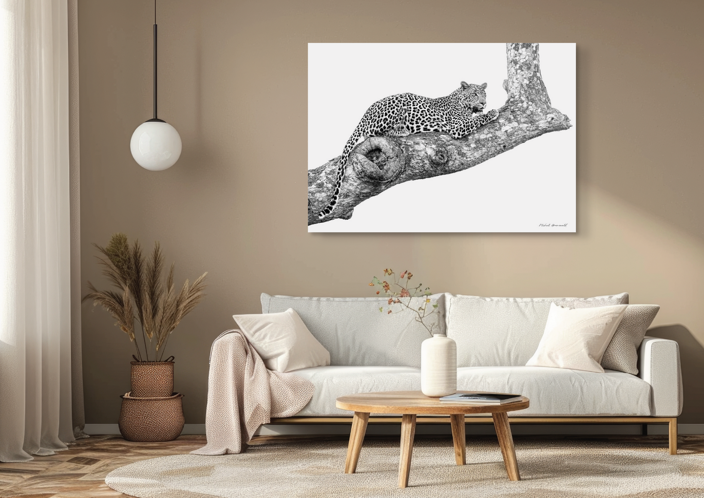 Leopard on Branch